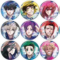 Lock Badge Pin Cosplay Anime Character Isagi Chigiri Bachira Nagi Karasu Cartoon Brooch Pins Party Costume Props