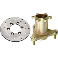 AliExpress Front Wheel Rim Hub Flange For China ATV 50cc 70cc 90cc 110cc 125cc Quad Bike Scooter 4 Whe 78mm*3 hole M8