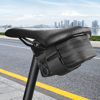 AliExpress Bicycle Saddle Bag Bike Seat Bag Reflective Cycling Rear Seat Post Bag Large Capacity Tail Rear Bag MTB Road Bike Bag Bicycle