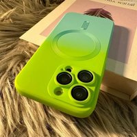 Comes With Lens Film Gradient Color Phone Case For IPhone 17 16 15 14 13 12 Pro Max 11 Silicone Shockproof Back Cover