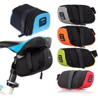 AliExpress NONE Portable MTB Bicycle Saddle Bag Reflective Bike Saddle Storage Seat Rear Tool Pouch Pack Pannier Bag Saddle Cycling Accessories