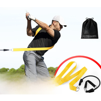 PGM Golf Swing Twist Training Band Improves Explosive Power Exercises Physical Fitness Pull Rope Strengthens Balance HL014