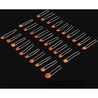 300PCS Ceramic Capacitor Set Pack 2PF-0.1UF 30 Values*10pcs Capacitor Assorted Kit