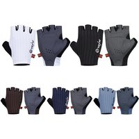 AliExpress YKYWBIKE YKYW Italy Interface Pad Men's Cycling Gloves Summer Breathable Shock-Absorbing Half Finger Bicycle Gloves Mountain Bike MTB