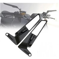 AliExpress Motorcycle Rearview Mirror Modification Motorcycle Fixed Wing Suitable for Kawasaki Yamaha Honda Ducati Bike Side View Mirrors