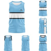 2026 Sharks home and away adult rugby jersey vest size S-5XL "customizable name and number" high-quality