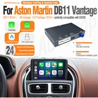 AUTOTOP Wireless CarPlay Android Auto Interface Retrofit Kit for Aston Martin Vantage DB11 2016-2023 Airplay GPS Navigation BT