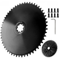 AliExpress WUZEI Road Bike Chainring 8 Bolts Narrow Wide Chainwheel Bicycle 40 42 44 46 48 50 52 54 56 58T Crown for SRAM Force AXS Crank