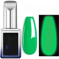 KODIES GEL Holoween Luminous Top Coat Gel Nail Polish Glow In The Dark No Wipe Topcoat Long Lasting Nails Art Gel Polish Finish