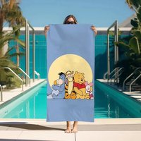 Large Bath Towel W-Winnie the Poohes Beach Towels Bathroom Sauna Spa For Home Personal Care Accessories Quick Drying Gym Set