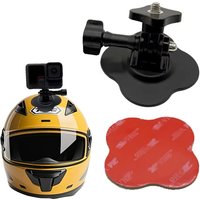 For Insta360 Camera Flexible Adhesive Base Sticker Mount Motorcycle Helmet Base for Gopro Hero DJI Action Camera Accessories
