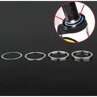 AliExpress 6pcs 0.3/1/2/3mm Bike Headset Ring Fine Tuning Bike Front Fork Spacing Pad Gasket Bicycle Headset Spacer Adjusting Washer