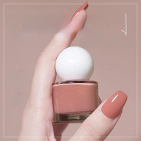 Nail Polish No Bake Quick Dry Lasting Non-peeling Water No Smell Summer White Light Bulb Nutrition Foot Nail Polish