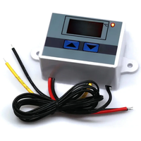 12V/ 24V/ 110V /220V W3001 Digital LED Temperature Controller 10A Thermostat Control Switch Probe XH-W3001