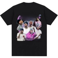 Rap singer Chris Brown Breezy pattern Tshirt Harajuku womes short sleeved Tshirtcasual T-shirt street wear fan gift