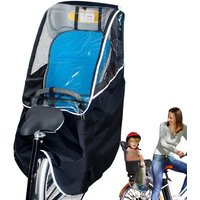 AliExpress NONE Bicycle Child Seat Canopy Cover Waterproof Bike Child Seat Rain Canopy Bicycle Rain Cover with Transparent Window Universal Pad