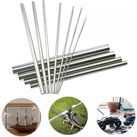 304 Stainless Steel Rod 2mm 2.5mm 3mm 4mm 5mm 6mm 8mm 10mm 14mm linear shaft metric round rod 125mm 200mm 250mm 330mm 500mm Long