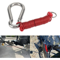 RV Trailer Safety Rope Retractable Anti-Lost Cable Auto Trailer Cable For RV Trailer Emergency Camper Car Accessories