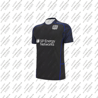 25/26 Men Rugby Jersey Clothes Team Sportswear Tee Teenager Home Breathable Train Away Top G-Glasgow Kids Male Boys Fans T Shirt