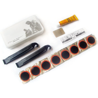 AliExpress NONE Bicycle Flat Tire Repair Kit Tool Set Portable Rubber Fetal Repair Tools bike Inner Tube Puncture Patch Repair Tools