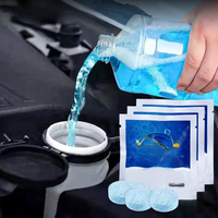 SEAMETAL 20/40pcs Car Solid Cleaner Effervescent Tablets Universal Car Windshield Glass Washer Dust Remover 1pc:4L Glass Water