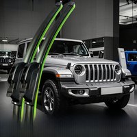 2pcs Wiper Blade For Jeep Wrangler TJ JK JL 1996-2024 Front Windshield Wiper Blades Windscreen Window Accessories 2020 2021 2022