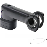 AliExpress NONE Kocevlo Bicycle Stem 28.6-31.8mm Aluminum Internal Cable Routing Stem with Spacer Road Handlebar Stem Bike Parts