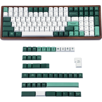 Cherry 144 GMK Color Botanical Dye Sub Thick PBT ANSI ISO 96 84 German French Italian Spain Keycaps For Mechanical Keyboard