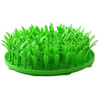 Silicone Grass Mat for Dogs Pet Enrichment Toy Silicone Grass Mat for Cats Dogs Slow Feeder Toy Anti-slip Foraging Pad for Pets