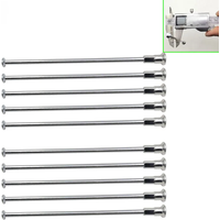 AliExpress JQORG 8G Diameter 4.0 mm Straight Pull Head Motorcycle Spokes 45# Carbon Steel Material Galvanization Surface Sliver Motocross Spokes