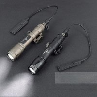 Surefir Tactical Flashlight M300 M600 M600C Scout Light With Dual Function Pressure Switch 600 Lumen Hunting Weapons Gun Light