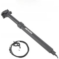 AliExpress Zoom ZOOM Bicycle Dropper Seatpost 27.2-33.9MM Internal Routing 80mm Travel For MTB Gravel/Road Bikes Winter Cycling Accessories