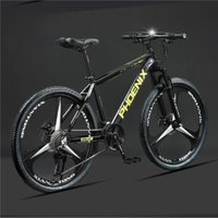 AliExpress smvp FJ High Carbon Steel Mountain Bike Card Dual Disc Brake Variable Speed Off-road Road Racing Shock Absorber Adult Commuting Bike