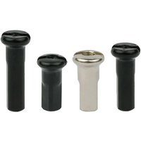 AliExpress DEEMOUNT 20/50PCS Brass Spoke Nipples 14G 13G MTB Road Bicycle E-bike Scooter Rim Caps CU Nuts Copper Parts Coated Silver or Black