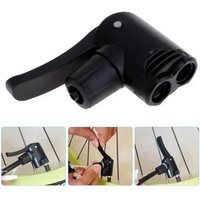 AliExpress NONE Cycling Accessory Bicycle Bike Cycle Tyre Tube Replacement Presta Dual Head Air Pump Adapter Valve Useful Bicycle Component Pump