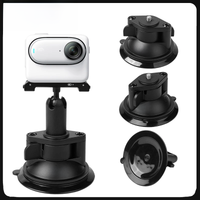 TELESIN Magnetic Suction Bracket Base Action Camera Holder For Insta360 G03 For Insta360 Go3 Accessories