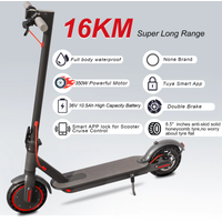 TUYA SMART APP 350W Folding Electric Scooter for Adults,36V 7.8AH Lithium Battery, 8.5 Inch Solid Tires Max Speed 31km/h, Up to 16 Km Long Range, APP Smart Control Commuter E Scooter For Travel