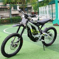 AliExpress NONE LYNNCHI Modified Carbon Fiber Number Plate Frame Modification Parts For SUR Light Bee X Electric Motorcycle Dirt Pit Bike