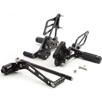 For SUZUKI GSXR600/750 GSXR600 GSXR 750 K6 K7 K8 K9 2006 2007 2008 2009 2010 Quick Shifter Footrests Rearset Rear Set Footpeg