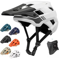 AliExpress BATFOX Bicycle Helmet mtb casco bike helmet safety white Integrally-molded mountain cycling helmet for men Women casco bicicleta