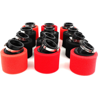 AliExpress spz 35mm 38mm 42mm 45mm 48mm 50mm Stright and Bend Elbow Neck Foam Air Filter Sponge Cleaner Moped Scooter Dirt Pit Bike cycle