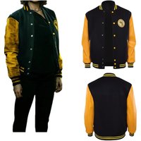 Movie Yellowjackets Unisex Cosplay Baseball Jacket Costume Men Women Casual Coat Fantasy Halloween Carnival Party Disguise Suit