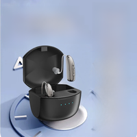 Self-Fitting OTC Hearing Aids deafness Bluetooth Hearing Aid with Invisible Fit Noise Support Mild to Moderate Hearing Loss