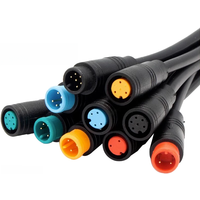 AliExpress NONE 5/20SET M6/M8 2 3 4 5 6Pin Julet Electric Bicycle Joint Plug female male Connector Wiring Scooter Cable Signal Sensor waterproof