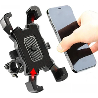 AliExpress NONE Baby Stroller Accessories Mobile Phone Holder Rack Universal 360 Rotatable Pram Cart Bicycle Phone Holder For iPhone Gps Device