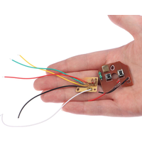 4CH RC Remote Control Circuit PCB Transmitter Receiver Board rc Car parts with Antenna Radio System