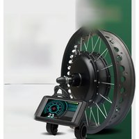 AliExpress KUNTENG E-BIKE Electric Fat Bike Motor Kit 72V 2000W3000W5000W 4.0Tyre 20/24/26in Brushless Rear Hub Motor Wheel for Snow Ebike Conversion Kit
