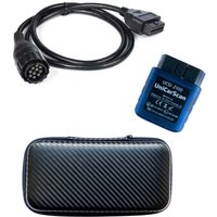 UniCarScan-Adaptateur de diagnostic Bluetooth, BMW, moto, véhicule, prise en charge Android, iOS, Bimmercode