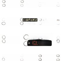 Cute Cat Embroidery Key Fobs ADHD Quotes Key Tags Koi Fish Keychain for Motorcycle Cars Key Holder Pendant Jewelry Chaveiro Gift
