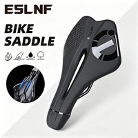 AliExpress ESLNF Ultralight Bike Saddle Bicycle Seat Cushion Shock-Absorbing Bicycle Cushion Mat MTB Saddle Wear-Resistant Saddle MTB Parts